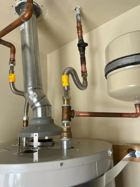 Water heater installation and plumbing repair in Sparta